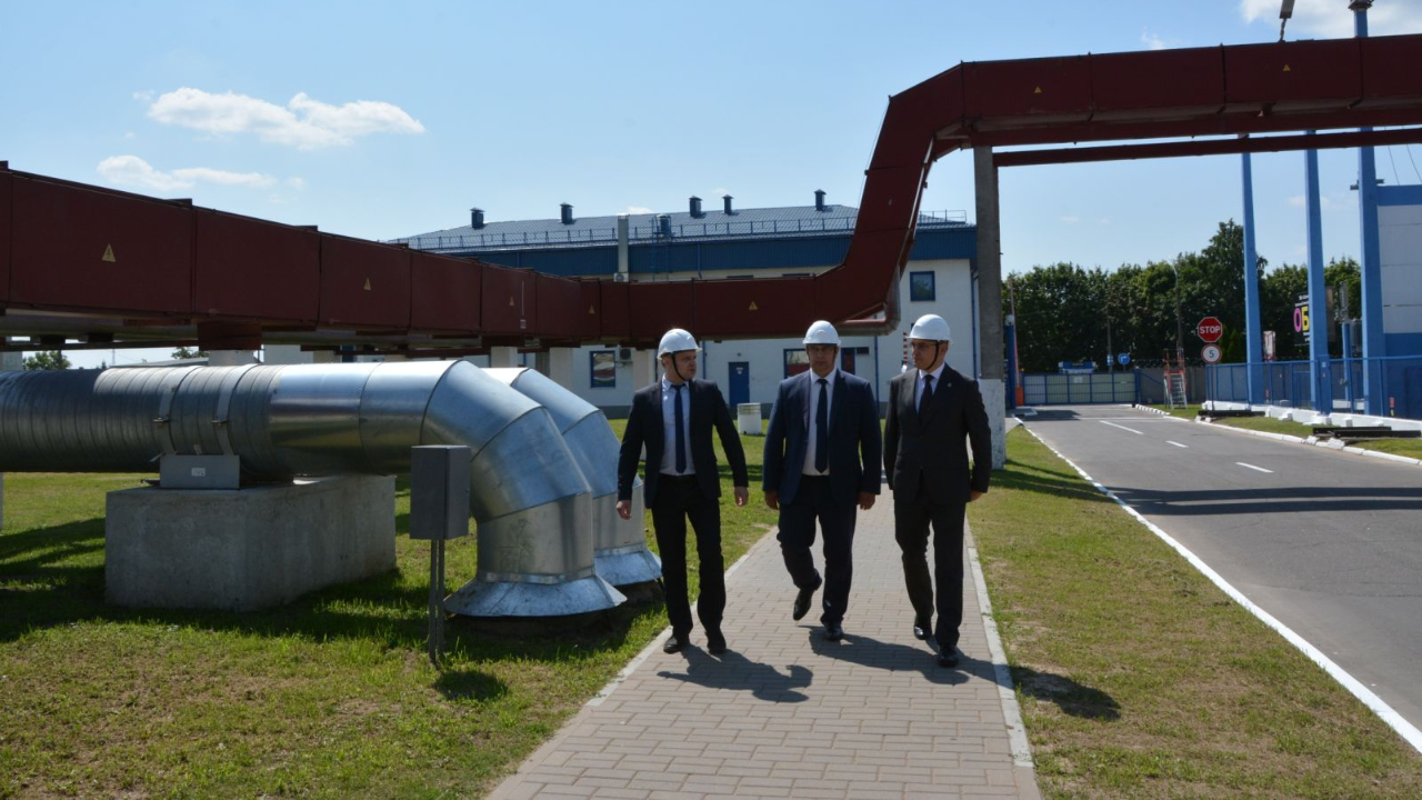 Министр энергетики Республики Беларусь посетил филиал Барановичские тепловые сети