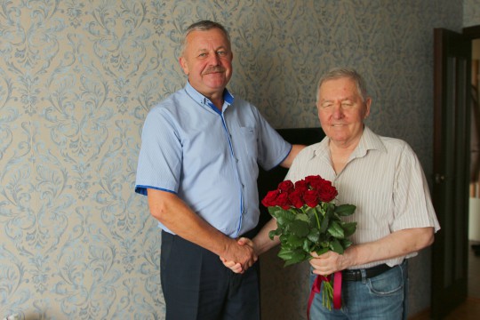 Экс-директору Учебного центра подготовки персонала «Энергетик» П.А. Ильяшеву исполнилось 70 лет.