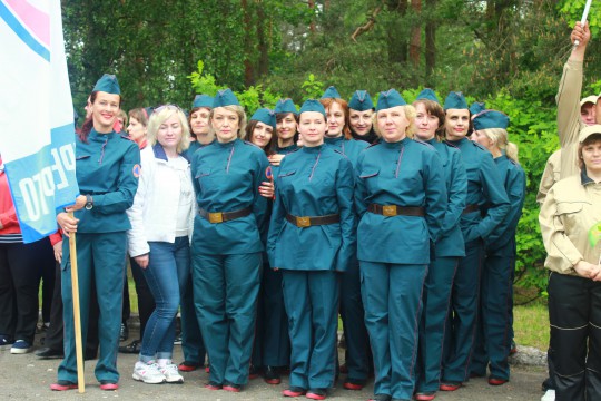 Команда Березовской ГРЭС достойно выступила в соревнованиях санитарных дружин предприятий Берёзовского района