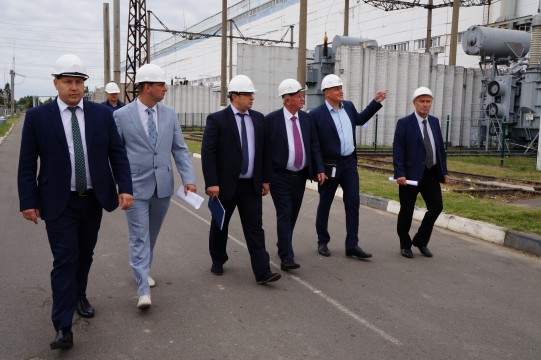 Генеральный директор ГПО «Белэнерго» Павел Дрозд посетил Березовскую ГРЭС